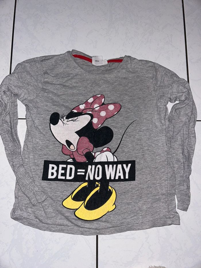Tee shirt Minnie manches longues