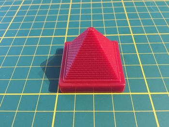 Pyramide rouge seule pièce détachée jeu de société Ramsès II Ravensburger #A65