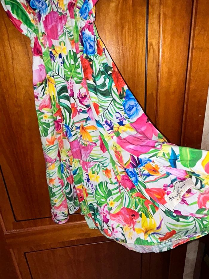Robe été fleurie Minodusud taille unique - photo numéro 6