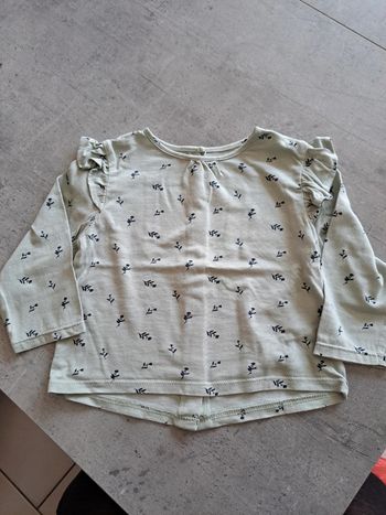 Tee-shirt ML Vertbaudet 9 mois