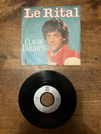 Vinyle 45 tours-Claude Barzotti-Le rital