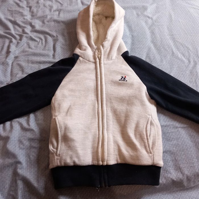 Gilet zippée moumoute intérieur