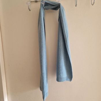 Echarpe bleu