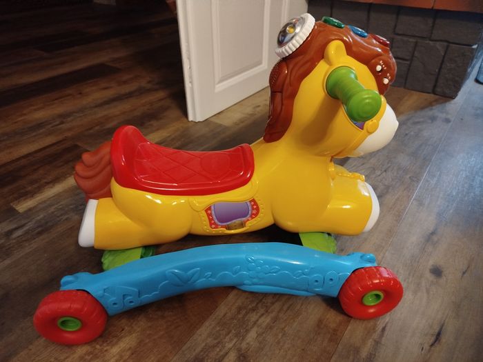 Cheval à bascule vetch et porteur 2en1 - photo numéro 5