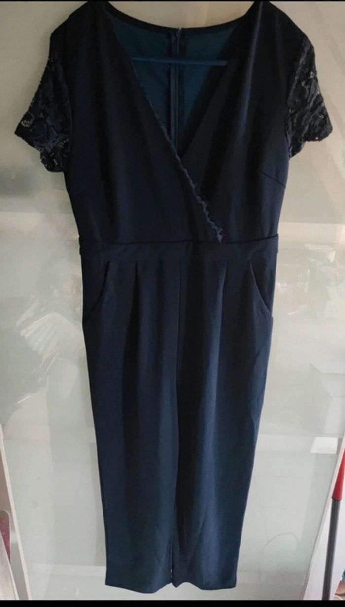 Combinaison bleue marine taille M