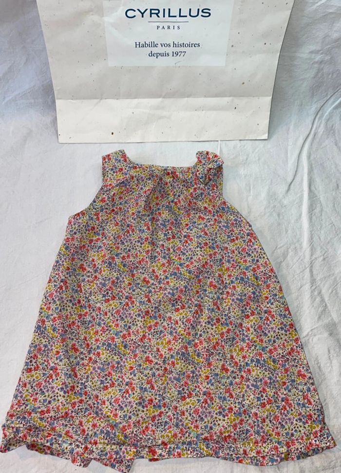 robe liberty Cyrillus 12 mois