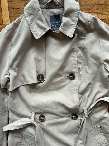 Trench-coat Classique Beige Primark 🧥 - Taille 34 - NEUF