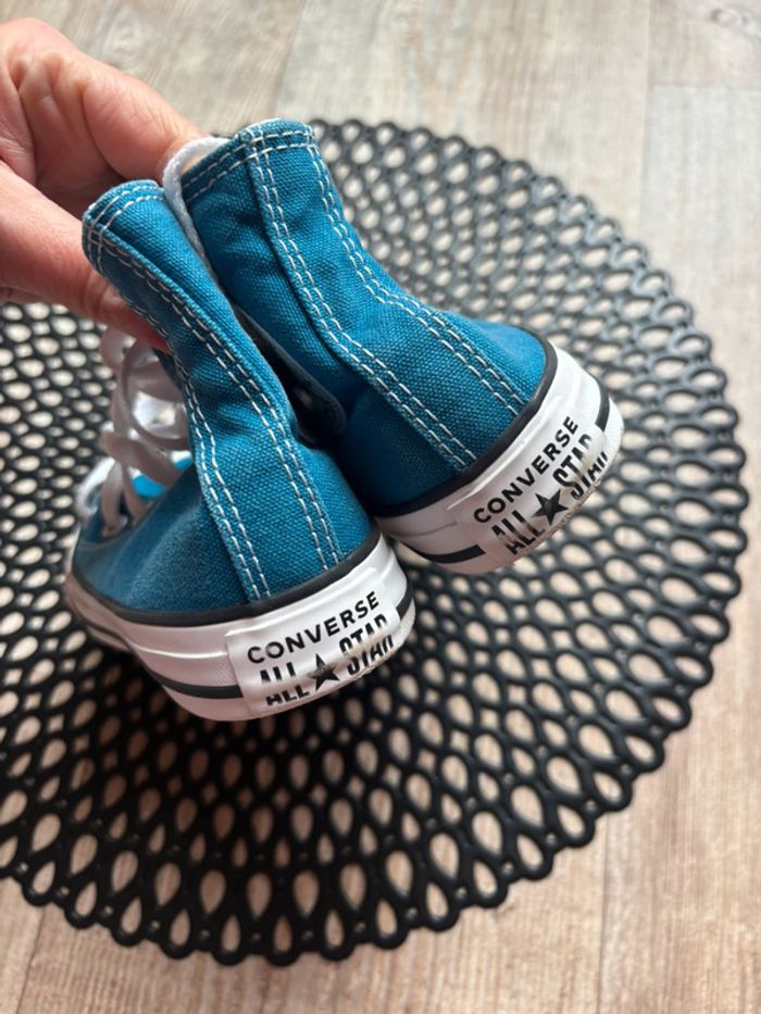 Converse montante bleu - photo numéro 3