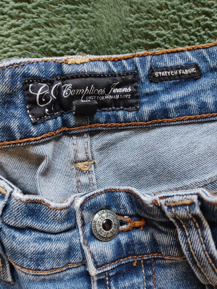 Jeans femme Vintage Complices 38 bon état - photo numéro 5