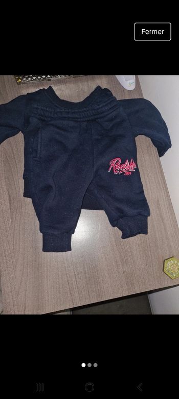 Survêtement garcon réd skin