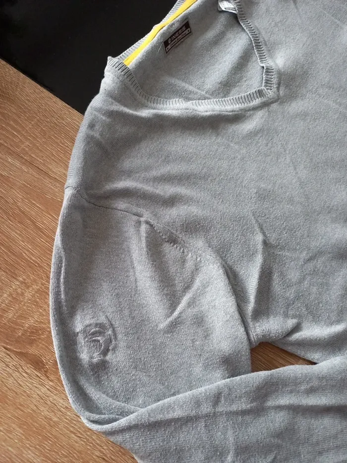 Pull gris homme T.S - photo numéro 10