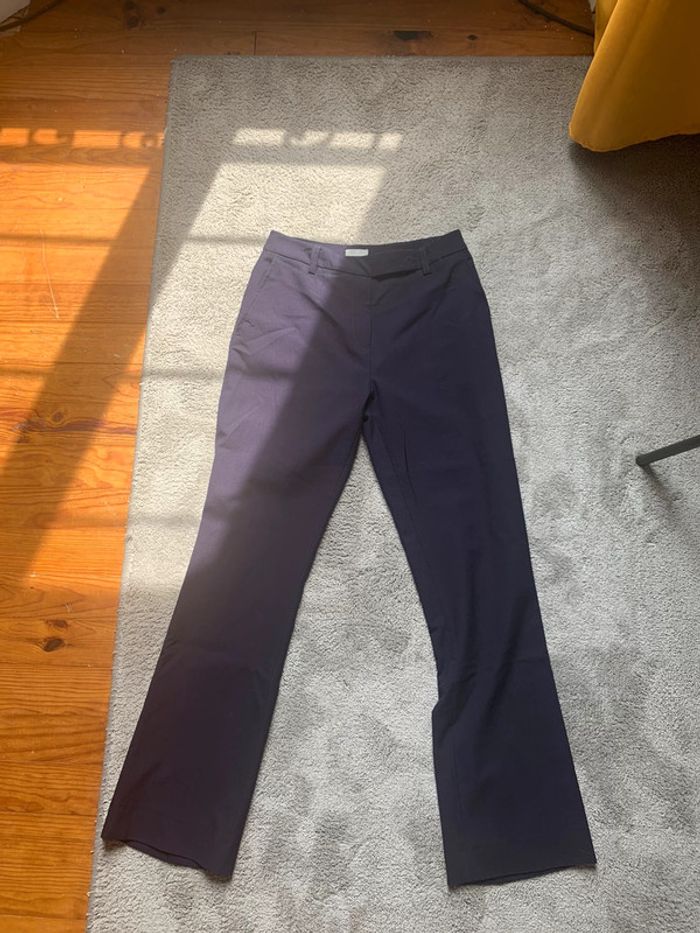 Pantalon tailleur violet - photo numéro 6