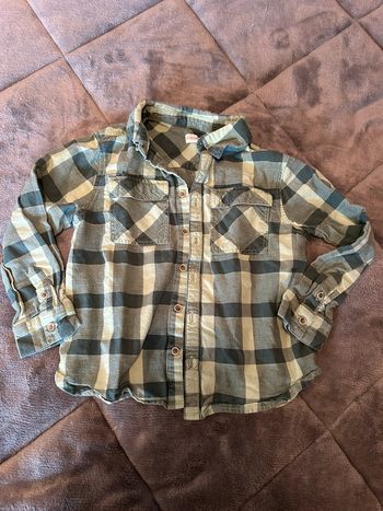 Chemise verte