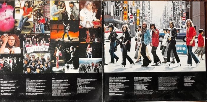 Célèbre album live de scorpions « Tokyo tapes » - photo numéro 3