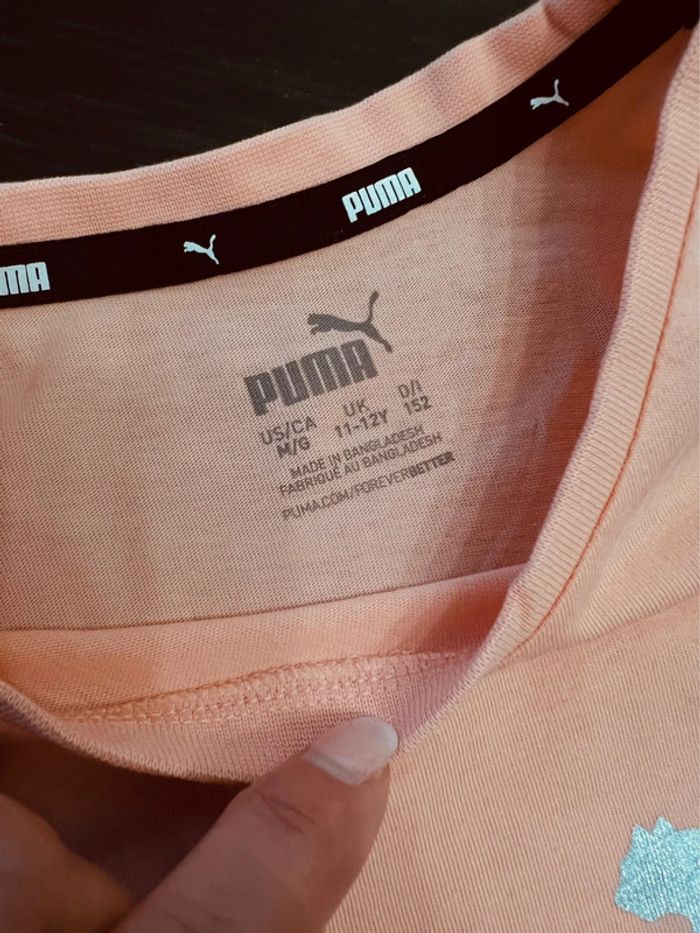 TEE shirt puma - 11-12 ans - photo numéro 4