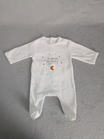 Grenouillère 1 mois