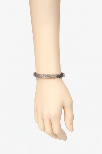 Bracelet martelé lbvyr Argenté