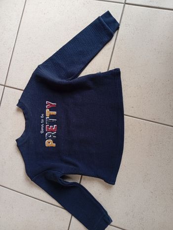 Sweat-shirt manches longues fille 3 ans Okaïdi