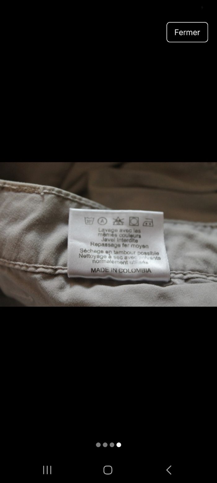 Jupe LE TEMPS DES CERISES - Taille 28 (équivaut à un 38 FR) - 100% Coton - photo numéro 4