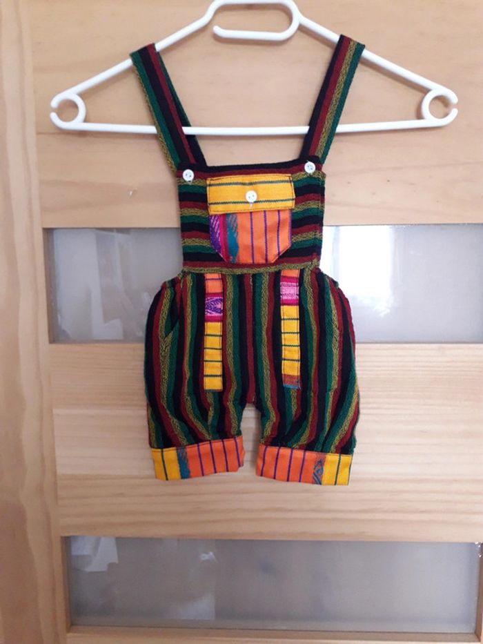 Salopette couleur reggae