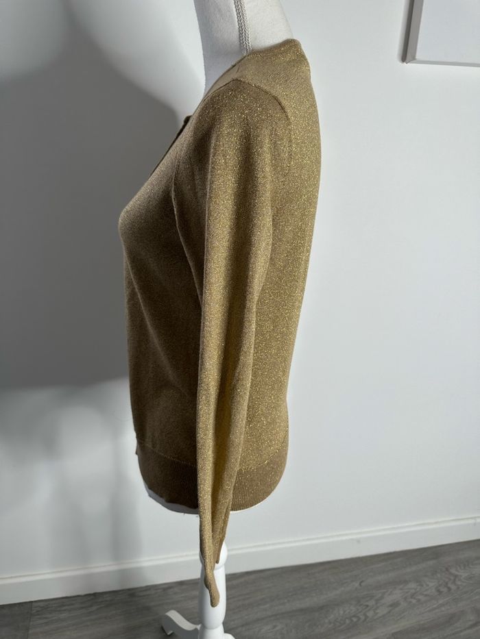Cardigan doré Lauren Ralph Lauren T38 M - photo numéro 6