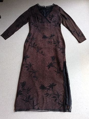 Robe Longue à Manches Longues