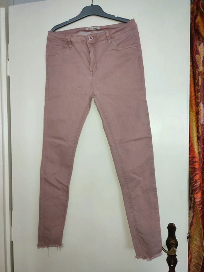 Jean rose Lemone taille 44 / XXL