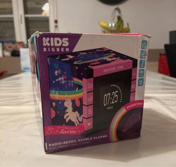 Radio réveil projecteur licorne