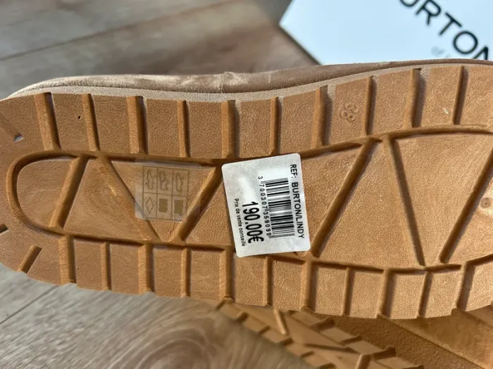 🥾 Boots Burton of London – camel chaudes et confortables - photo numéro 6