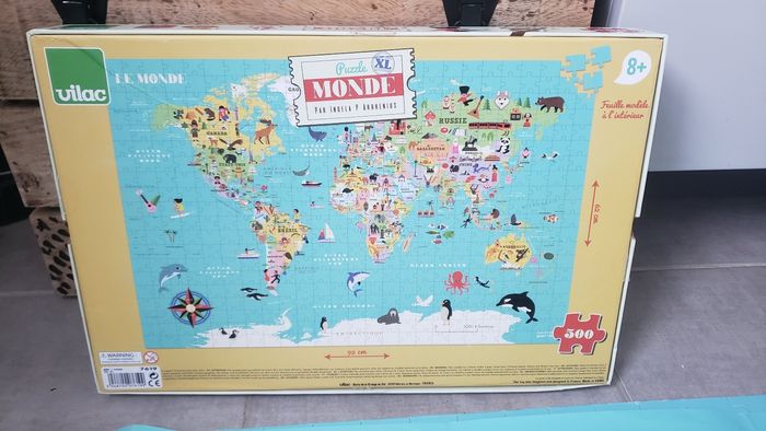 Puzzle du monde 500 pièces - photo numéro 4