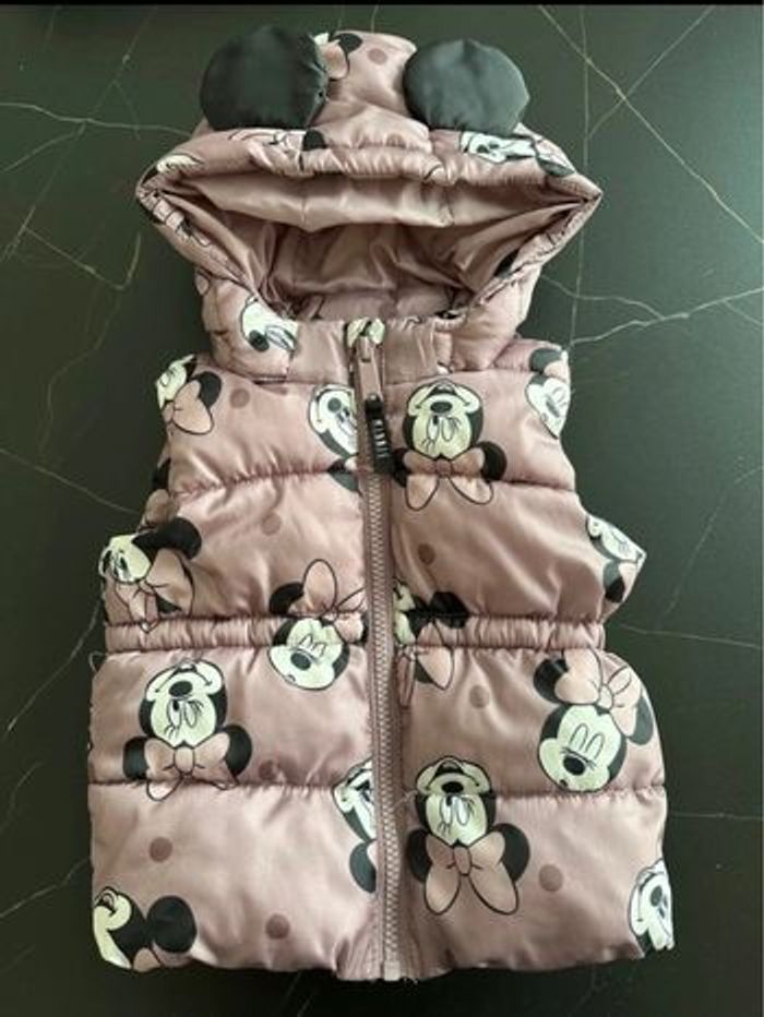 Doudoune sans manche Minnie