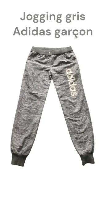 Jogging gris Adidas garçon 👦
