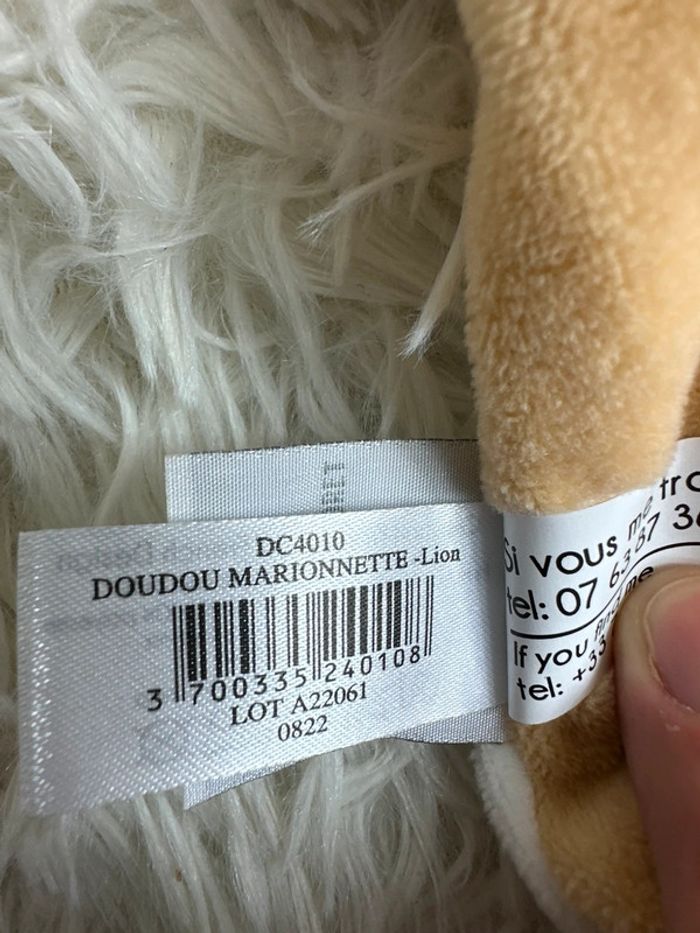 doudou et compagnie marionnette lion - photo numéro 4