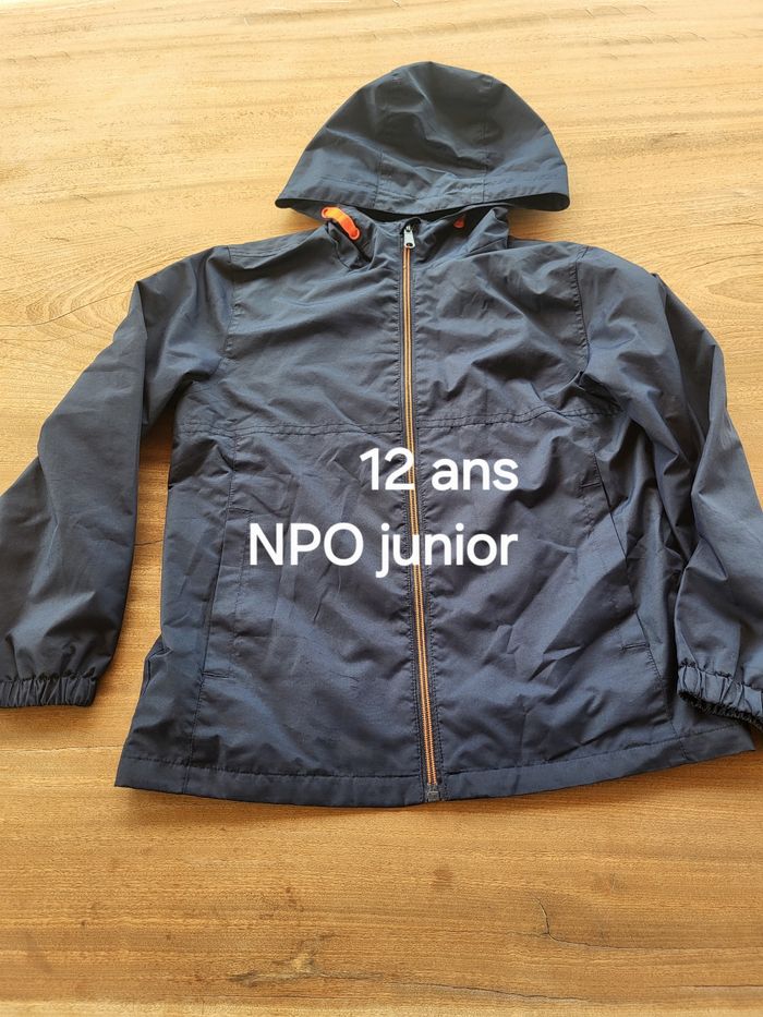 Blouson coupé vent demi saison 12 ans