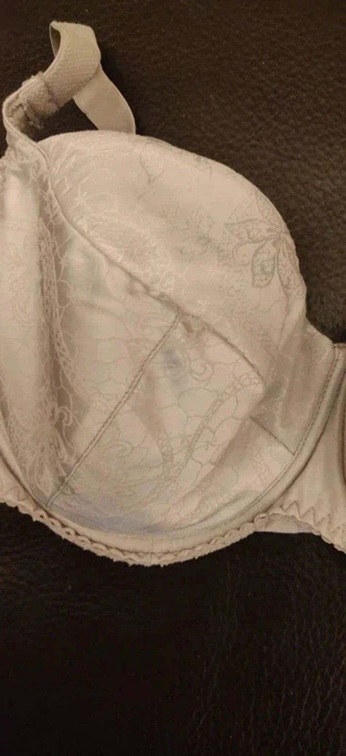 Soutien-gorge semi-paddé blanc - Gaia 95E - photo numéro 6