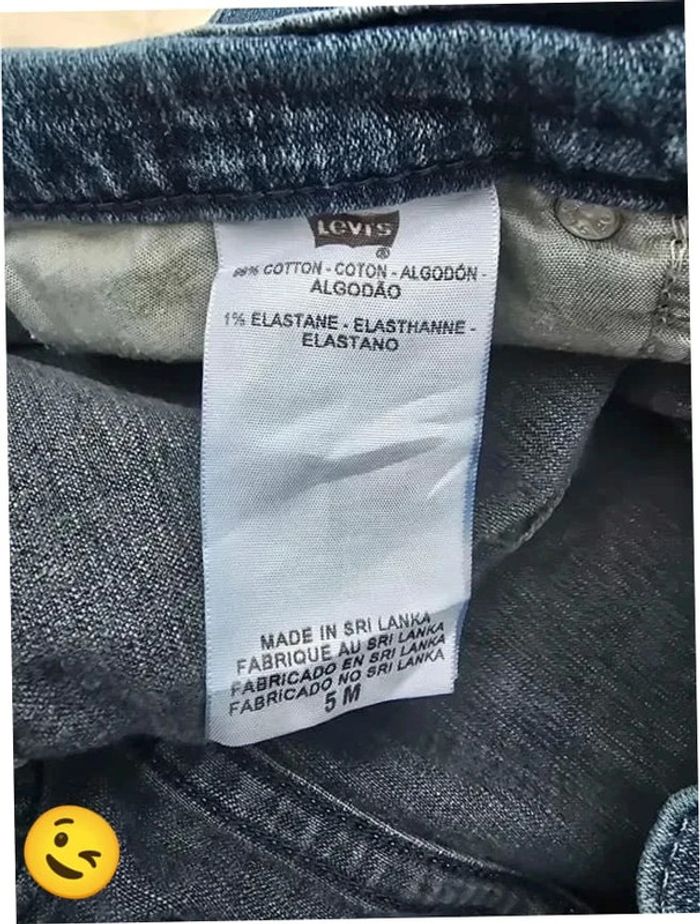 Jeans Levi's 528 W26|FR36 coupe skinny bleu marine Femme-Women pan321 - photo numéro 7