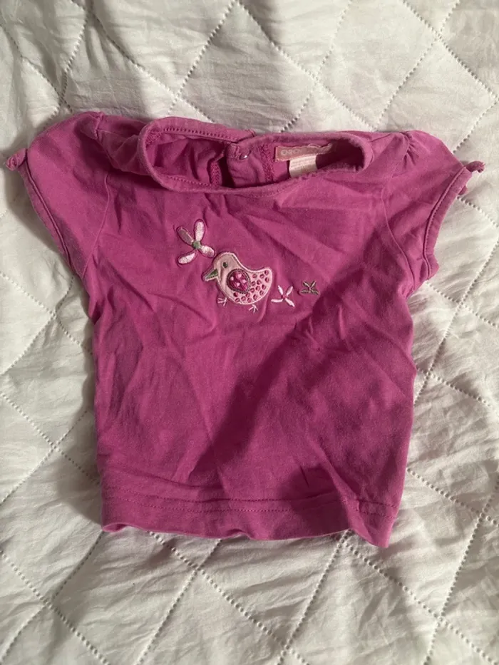 T shirt manche courte taille 3mois marque orchestra
