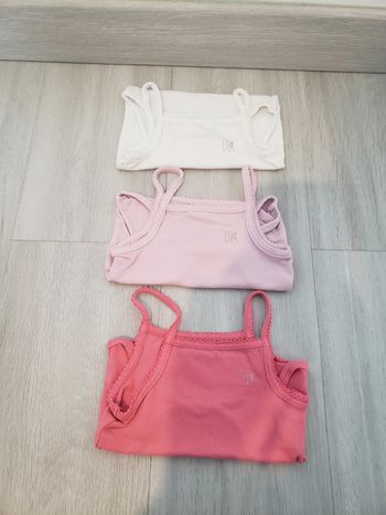 Lot de 3 bodys débardeur orchestra 3 mois