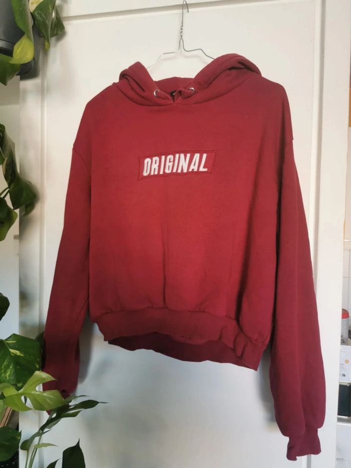 Sweat Bordeaux Divided - photo numéro 2
