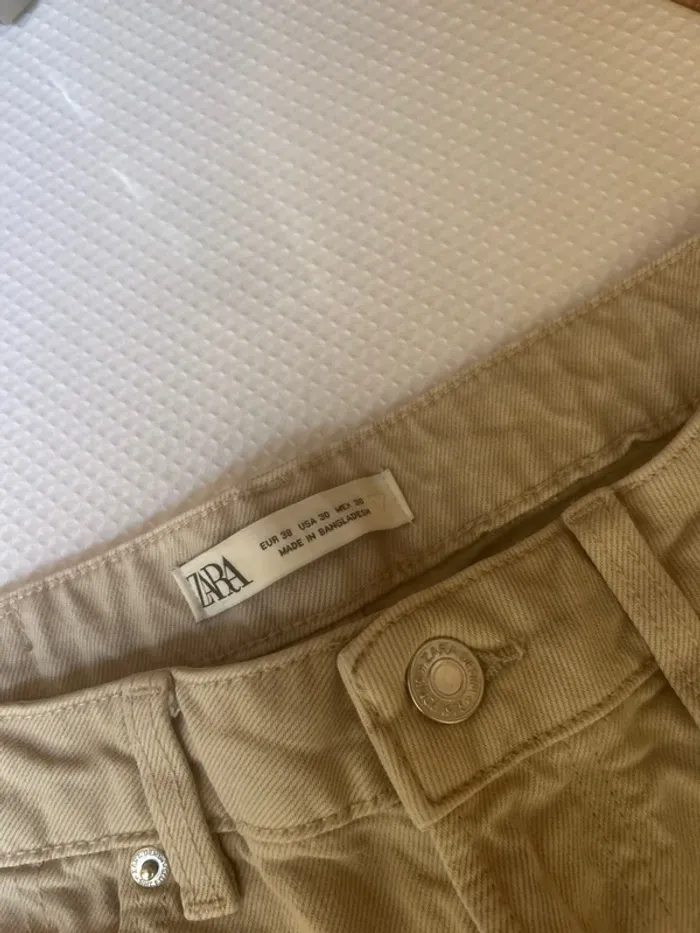 Short en jeans Zara - photo numéro 2
