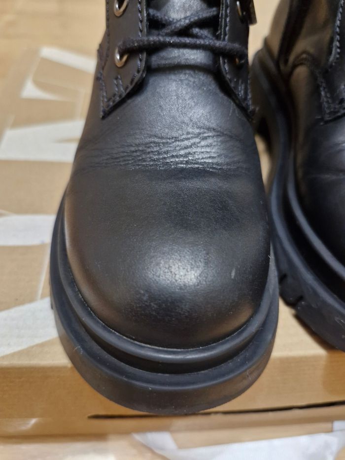 Bottines en cuir Zara - photo numéro 2