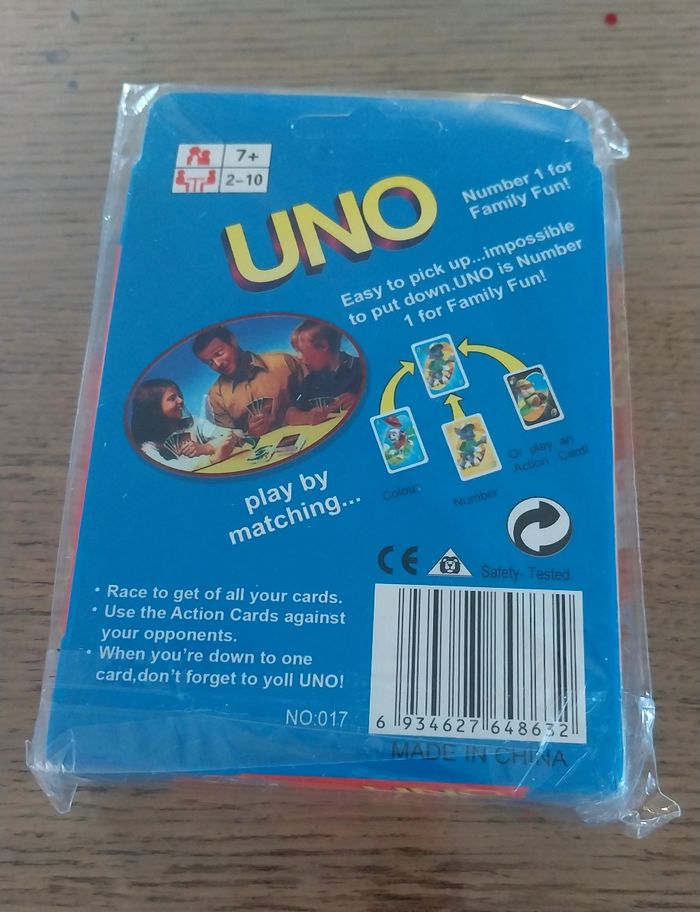 Jeu de cartes uno pat patrouille neuf - photo numéro 2