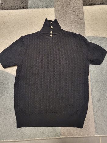 Tee short col rouler