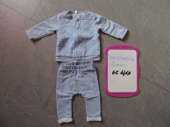 ensemble orchestra taille 6 mois