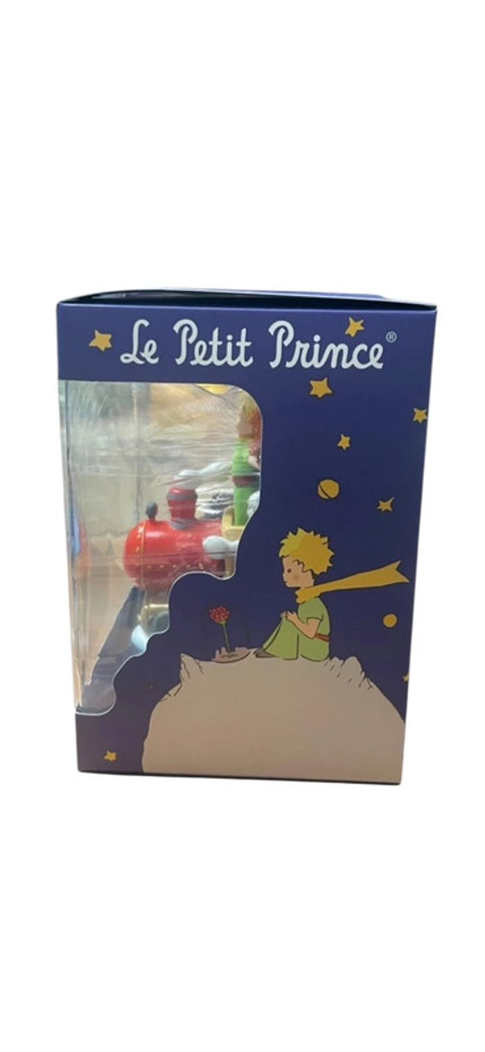 Figurine Le Petit Prince et ses amis dans le train des nuages Plastoy neuf - photo numéro 4
