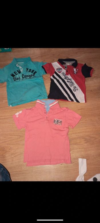 Lot polo 6 ans