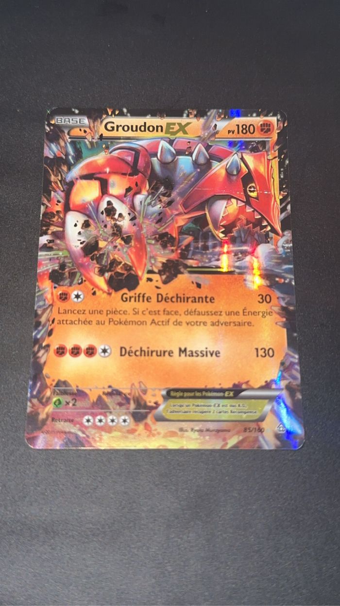 Groudon ex 85/160