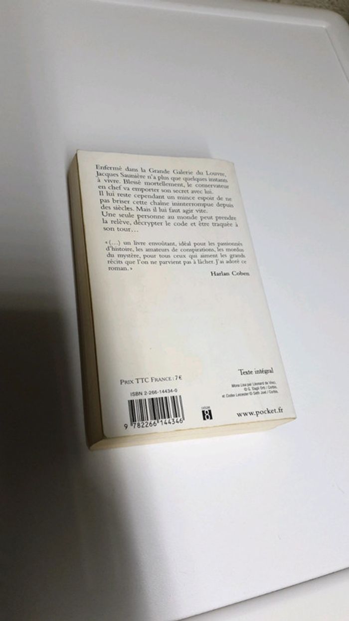 Da vinci code de Dan Brown - photo numéro 2