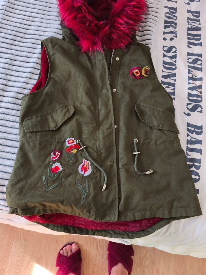 Veste sans manche chaude