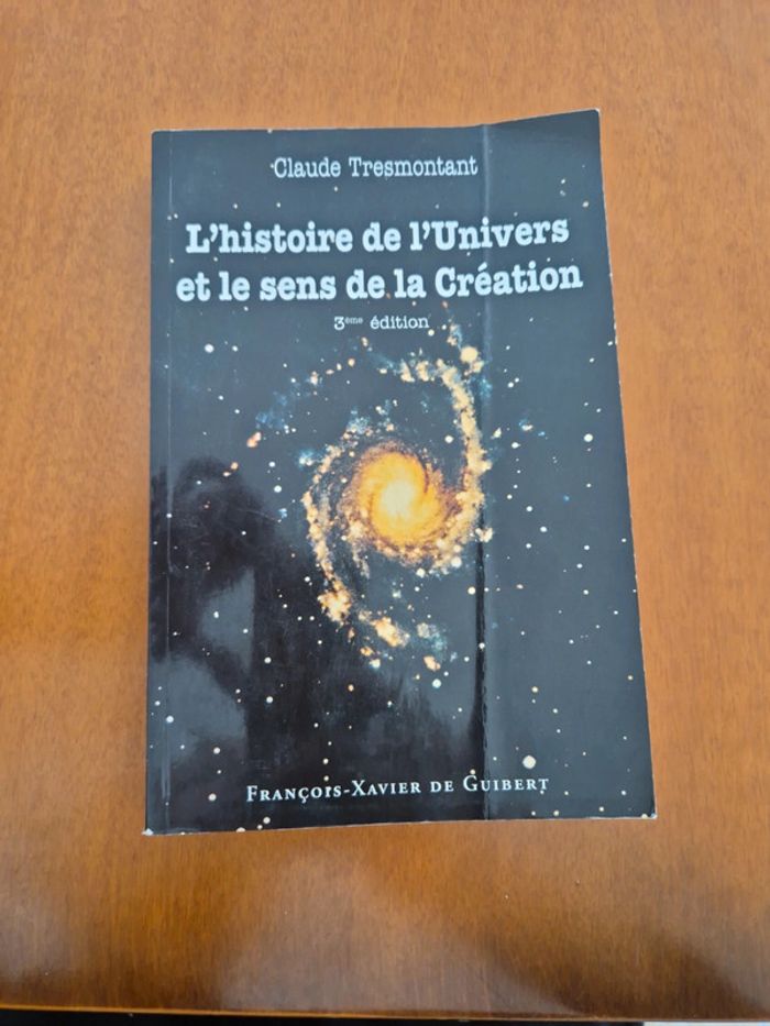 Livre l histoire de l univers et le sens de la création